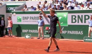 Roland-Garros 2018 : Gael Monfils s'écroule et perd le match !