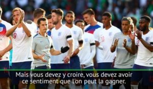 Angleterre - Kane : "On doit avoir ce sentiment qu'on peut la gagner"