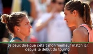 Roland-Garros - Halep : "Mon meilleur match du tournoi"