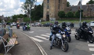Un important convoi de motards de passage à Châteaubriant samedi 2 juin 2018