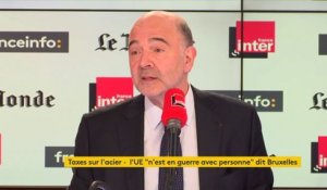 Pierre Moscovici : "Dans sa relation avec Donald Trump, Emmanuel Macron est tout sauf naïf"