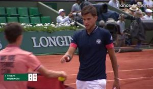 Roland-Garros 2018 : Thiem cette fois plus prompt au filet !