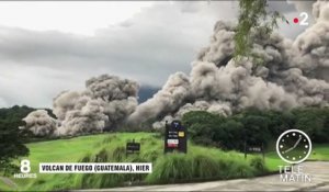 Guatemala : l'éruption du volcan de Fuego fait une vingtaine de morts