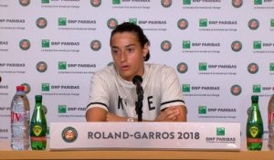 Roland-Garros - Garcia: "Je n'étais pas dedans"