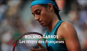 Roland-Garros - Les revers des Françaises