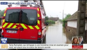Breteuil-sur-Iton, un village sous les eaux