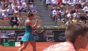 Roland-Garros 2018 : Halep écœure Kerber et remporte le second set !