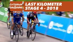 Last kilometer - Étape 4 / Stage 4 (Chazey-sur-Ain / Lans-en-Vercors) - Critérium du Dauphiné 2018