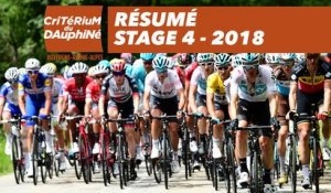 Résumé - Étape 4 (Chazey-sur-Ain / Lans-en-Vercors) - Critérium du Dauphiné 2018