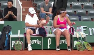 Roland-Garros 2018 : Navratilova et la guêpe !!