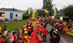 Wiers diables arrivée à l'école Fellaini Ferreira Carrasco