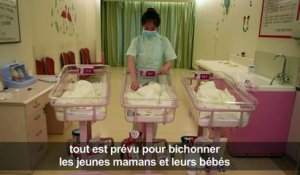 Chine: des centres de repos post-accouchement de grand luxe