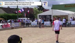 Demi-finales G18, France Combiné Jeunes 2018, Digoin 2018