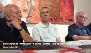 Rencontres de "Terre Corse" à Bastia : Quatre jours de conférences et débats