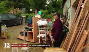 Intempéries dans le Gers : des maisons inondées