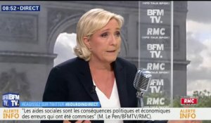 “On va faire une parodie du tract des Républicains”, annonce Marine Le Pen