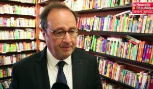 VIDEO. Poitiers. François Hollande dédicace son livre