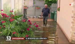 Intempéries en Loire-Atlantique : à Châteaubriant, les sinistrés constatent les dégâts