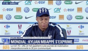 Coup reçu à l’entraînement: "Rami est un peu en retard mais il n’y a pas non plus mort d’homme", pour Mbappé