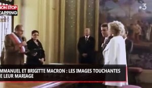 Emmanuel et Brigitte Macron : Les images touchantes de leur mariage (vidéo)