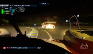 Camera on board Toyota #7 - 24 Heures du Mans 2018