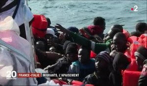 Migrants : apaisement entre Emmanuel Macron et Giuseppe Conte