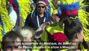 Mondial-2018: la fièvre latino s'empare de Moscou