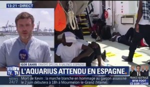 Les 629 migrants de l’Aquarius attendus à Valence