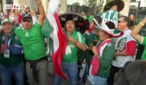 La joie des supporters mexicains