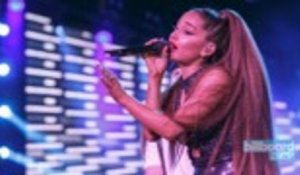 Ariana Grande Defends Her Song About Fiancé Pete Davidson | Billboard News
