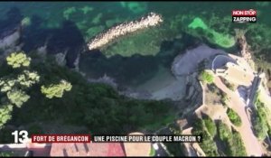 Une piscine au Fort de Brégançon ? Emmanuel Macron fait polémique (Vidéo)
