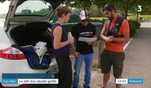 Ironman de Nice : le défi d'un double greffé