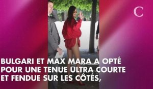 PHOTOS. Bella Hadid ultra sexy en combinaison rouge dans les rues de Paris
