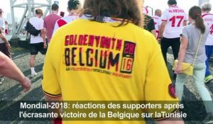 Mondial-2018: réactions des supporters après Belgique-Tunisie