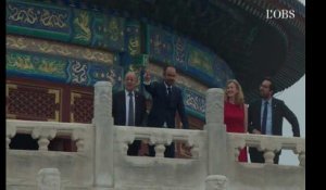 Edouard Philippe en Chine, entre visite de temple et signature de contrats