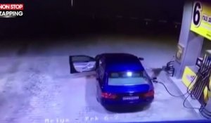 Cet homme provoque un véritable carnage dans une station-essence (vidéo)