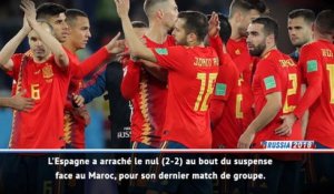 Fast match report - Espagne 2-2 Maroc