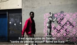 Des oeuvres attribuées à Banksy découvertes à Paris
