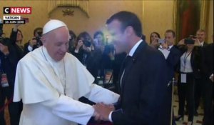 Emmanuel Macron et le pape François se sont rencontrés au Vatican