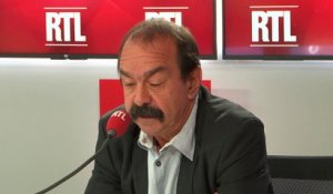 SNCF : "85 % des problèmes ne sont pas réglés", dit Philippe Martinez sur RTL