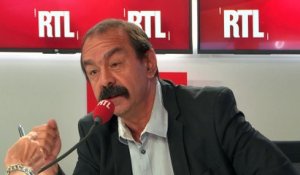 Philippe Martinez, secrétaire général de la CGT, était l'invité de RTL mercredi 27 juin 2018