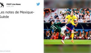 Coupe du monde 2018. La Suède bat le Mexique, les deux pays en huitièmes de finale.