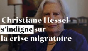 Christiane Hessel s’indigne : "On ne peut pas laisser des migrants en danger de mort"