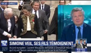 Simone Veil au Panthéon: "C'est une sorte de cadeau", estime son fils Jean Veil
