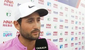 Golf - HNA Open de France - 2ème journée - La réaction d'Alexander Lévy après son 2ème tour