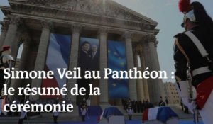 Simone Veil au Panthéon : le résumé de la cérémonie en images