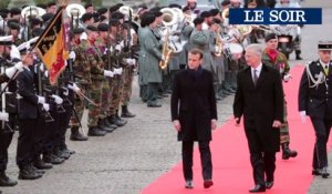 Visite d'Etat du Président Emmanuel Macron en Belgique