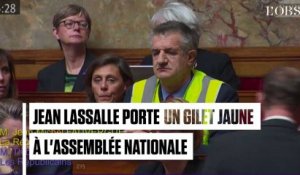 Jean Lassalle porte un gilet jaune à l'Assemblée nationale, la séance est suspendue