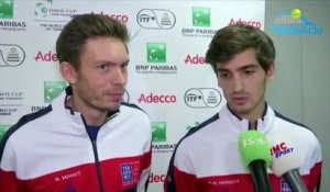 Coupe Davis 2018 - France-Croatie - Nicolas Mahut et Pierre-Hugues Herbert : "On a peu de temps pour se préparer !"