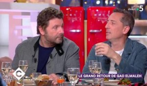 C à vous : Gad Elmaleh ému lorsqu'il redécouvre les images de son ex, l’actrice Anne Brochet